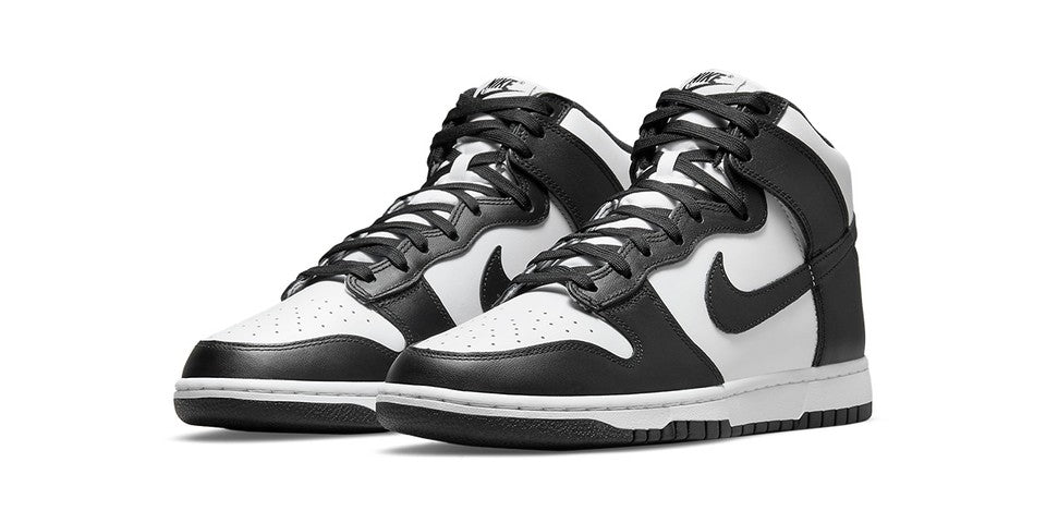 Nike Dunk High Black and White